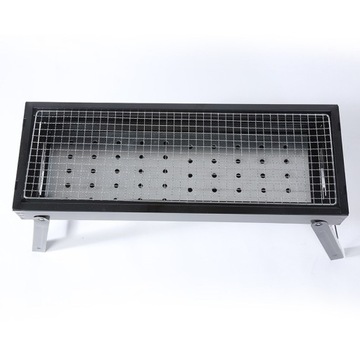 Elitehoff складной переносной угольный гриль 60x22x32