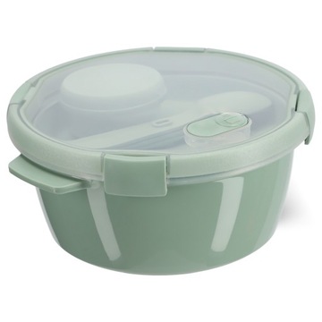 CURVER POJEMNIK ŚNIADANIOWY 1,6L LUNCHBOX ŚNIADANIÓWKA NA ŻYWNOŚĆ SZTUĆCE