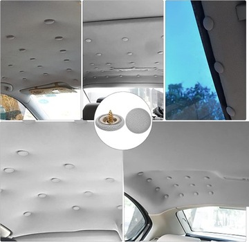 Ремкомплект обивки потолка автомобиля, регенерация, ремонт клипс, 70 шт.