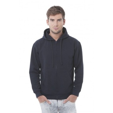 BLUZA męska z KAPTUREM i SUWAKIEM zamkiem JHK HOODED M wybór kolorów