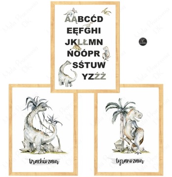 ДИНОЗАВРЫ - постеры для детей ВЫКРОЙКИ /А3