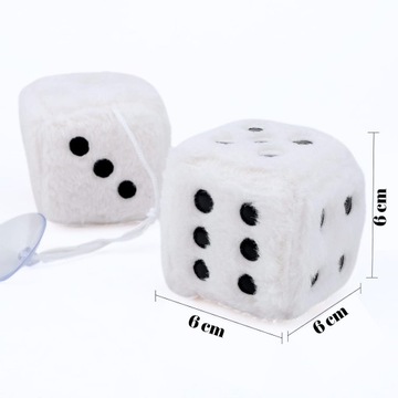 ПЛЮШЕВЫЙ КУБ ДЛЯ АВТОМОБИЛЯ, ПОДВЕСКА НА ЗЕРКАЛО ОКНА, ПРИСОСКА