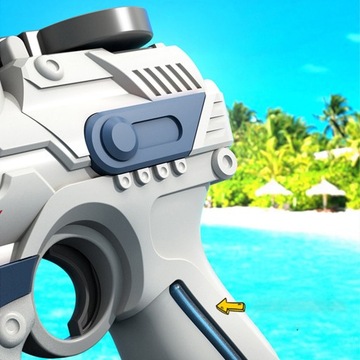 ЭЛЕКТРИЧЕСКИЙ ВОДЯНОЙ ПИСТОЛЕТ ДЕТСКИЙ, зарядка USB, дальность действия