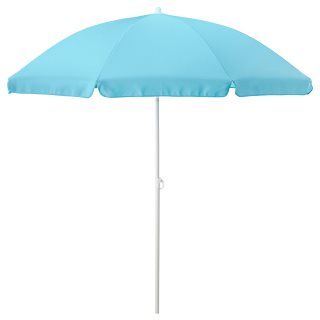 Parasol Ikea błękity i granat 160 x 190 cm