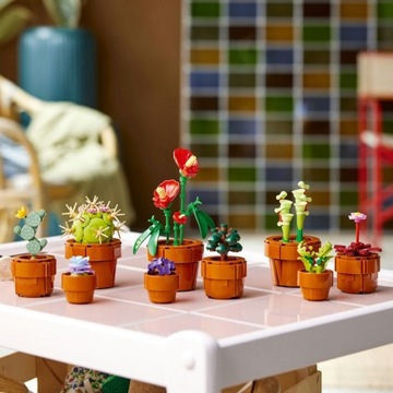 НАБОР LEGO ICONS НА ДЕНЬ СВЯТОГО ВАЛЕНТИНА ЦВЕТЫ ПОДАРОК ​​МАЛЕНЬКИЕ РАСТЕНИЯ 10329 БОТАНИЧЕСКИЙ