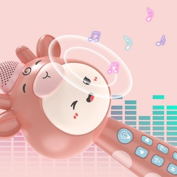 Портативная, играй, пауза, розовая местная музыка