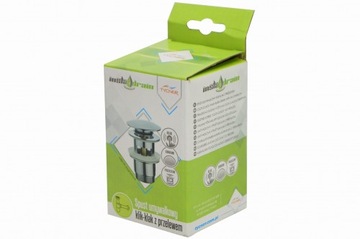 AR TYCNER CLICK-CLACK ПРОБКА ДЛЯ РАКОВИНЫ С ПЕРЕЛИВОМ ХРОМ