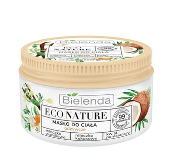 BIELENDA ECO NATURE NAWIŻAJĄCE MASŁO DO CIAŁA MLECZKO WANILIOWE KOKOS 250ML