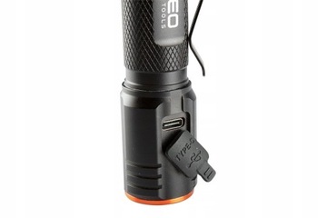 НЕО АККУМУЛЯТОРНЫЙ РУЧНОЙ ФОНАРЬ USB IPX 6 C 2000лм LED 5 ГРАДУСОВ 99-067