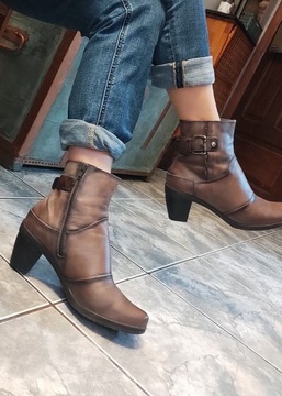 Кожаные ботильоны Pikolinos