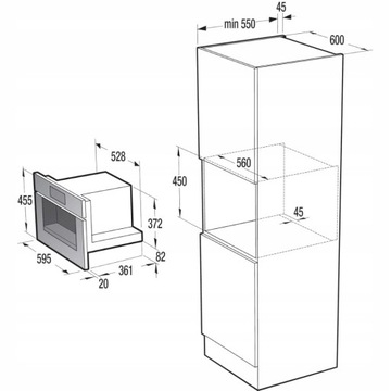 Комплект GORENJE BCS798S24BG + CMA9200BG + WD1410BG