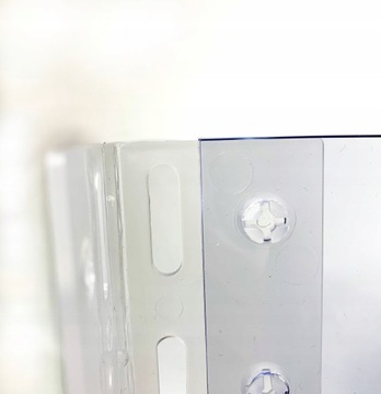 Пояс ПВХ фольга 200x2mm для полосовой занавески +фитинга