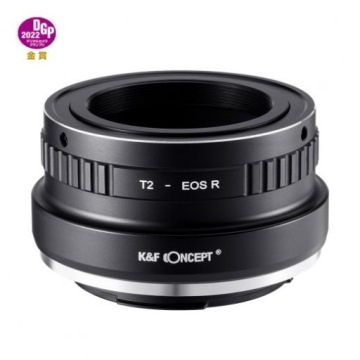 Адаптер T2 T-Mount для Canon EOS R RF RP R3 R5 R6 R7 R8 R8 R10 K & F Концепция