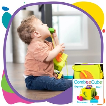 Игрушечный сортировщик кубиков жира для мозга