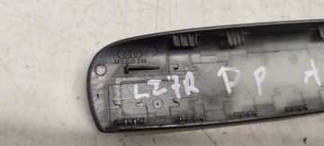 AUDI A6 C6 KRYT KLIKY KLIKA ZADNÍ LEVÝ EVROPA LZ9Y ČERNÁ 4F0839239B