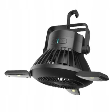 Wielofunkcyjny Solar Camping Fan Light Lamp