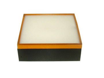 Panel LED Sadok czarno złoty 10W DW