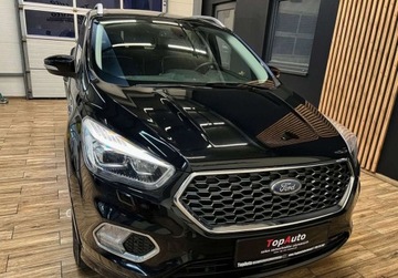 Ford Kuga II SUV Facelifting 2.0 TDCi 180KM 2018 Ford Kuga II VIGNALE AUTOMAT gwarancja bezwypadkowa zarejestrowa 4x4, zdjęcie 3