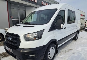 Ford Transit VIII 2023 Ford Transit 2.0 TDCi 170KM-7 os.Brygadowy,Kamera cofania Krajowy,Bezwypad, zdjęcie 3