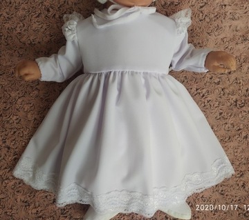 KELLO Платье 86 см на крещение, свадьбу, праздники ЦВЕТА