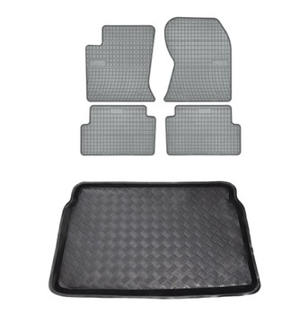 Dywaniki popiel + mata bagażnika Ford Focus I kombi 1998-2005