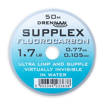 Fluorocarbon Supplex 50m / 0,105mm DRENNAN