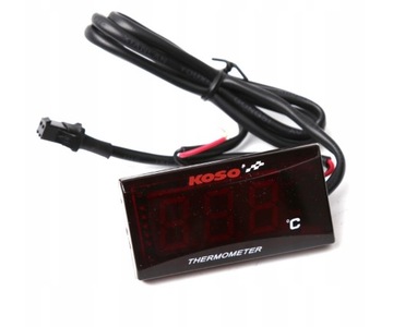 Termometr Elektroniczny Koso Czerwony Wyświetlacz Uniwersalny