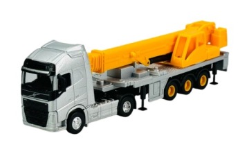 WELLY Welly VOLVO FH + Кран Wolwiak Фура Металева модель WELLY Масштаб 1:64