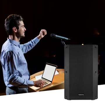 Активная акустическая система Vonyx 12 дюймов, 800 Вт для диджеев и концертной музыки