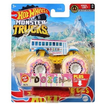 Autk DOZEN DELIVERY COOL Monster Trucks Hot Wheels Samochodzik 1:64