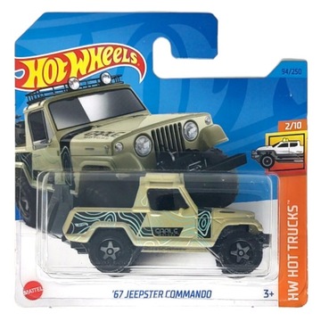 5785 HKJ02 HOT WHEELS JEEPSTER COMMANDO AUTKO
