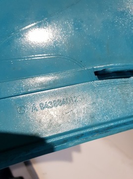 MERCEDES ACTROS MP2 УГЛОВОЙ ОБТЕКАТЕЛЬ ПЕРЕДНИЙ СПРАВА