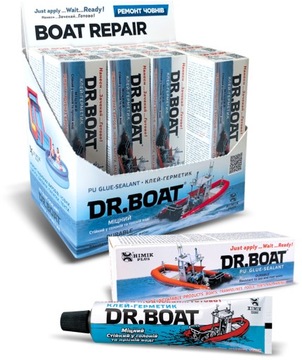 Клей ПВХ DR.BOAT 2в1 для понтонного бассейна KAJAK SUP TIR