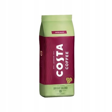 Кофе Costa Coffee Bright Blend в зернах 1кг