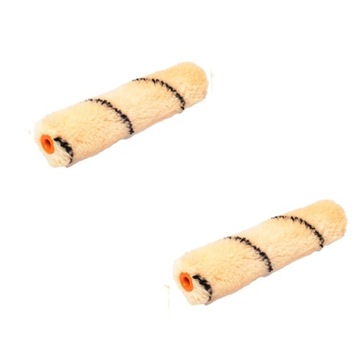 WAŁEK MALARSKI ZAPAS CZARNA NIĆ 6cm 2szt