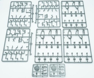 Warhammer 40k T'au Empire Fire Warrior Squad zestaw 12 figurek wypraski