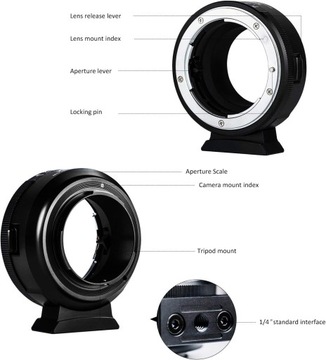 АДАПТЕР VILTROX NF-FX1 NIKON F/FUJI X