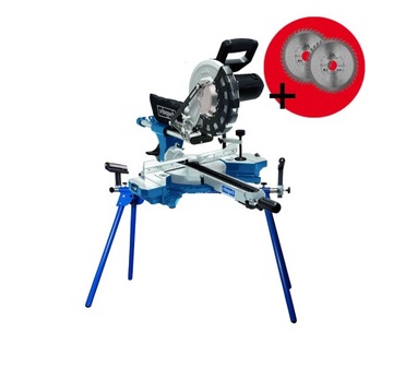 Scheppach HM254 - Piła ukośna z posuwem + UMF2000