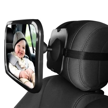 АВТОЗЕРКАЛО ДЛЯ НАБЛЮДЕНИЯ ЗА РЕБЕНКОМ ВО ВРЕМЯ ПУТЕШЕСТВИЯ В МАШИНЕ