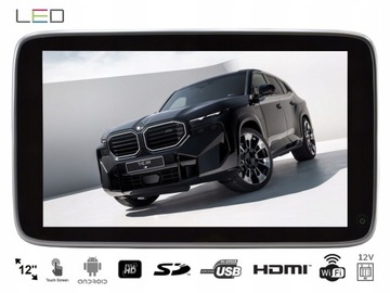 12-дюймовый монитор FHD в подголовнике для BMW ANDROID WiFi BT