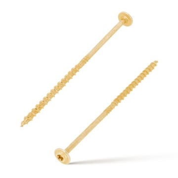 Столярные шурупы по дереву 6x160 Винты для стропил с шайбой Torx