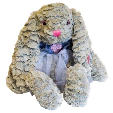 MASKOTKA PLUSZOWY KRÓLICZEK KRÓLIK ROZALKA 32 CM