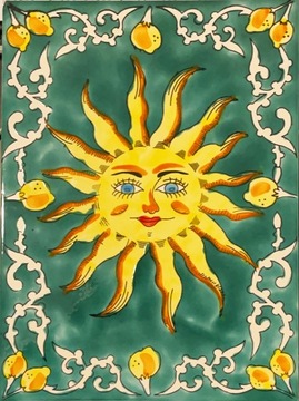 DEKORACYJNA KAFLA ARABSKA 25x33 @ MAROKO @ TUNEZJA