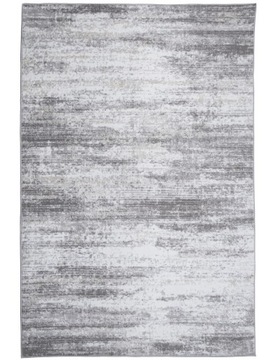 Dywan Do Salonu Szary Nowoczesny Wzór Przecierany 120x170cm