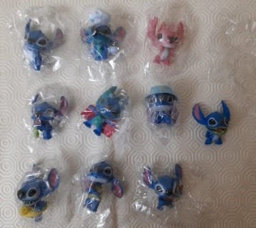 Фигурки Лило и Стич, украшение для торта на день рождения, 10 шт.