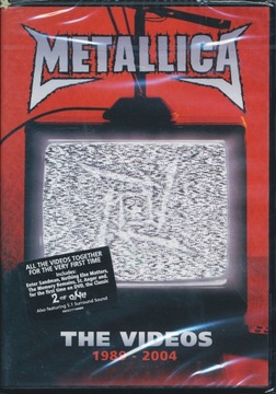 METALLICA - THE VIDEOS 1989-2004 [DVD] ZACH. WYD.