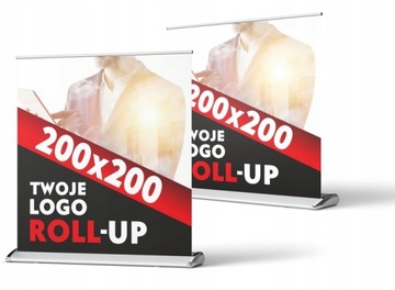 РОЛЛ-АП ЭКСКЛЮЗИВ 200х200см Премиум Стенка