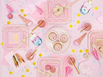 КОЛЬЦА КОНФЕТТИ 1,6 СМ СВЕТЛО-РОЗОВЫЕ 15 Г BIRTHDAYFDSA