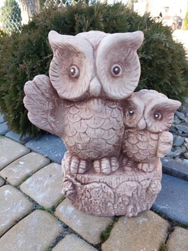 Фигура Сова, совы, подарок, бетон, бронза, производитель (Z125) ALA-SHOP
