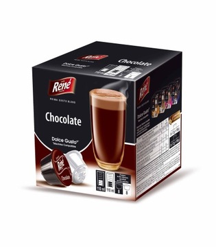 Kapsułki René CHOCOLATE / CZEKOLADA do Dolce Gusto 16szt